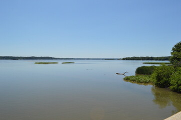 lake and sky