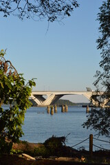 bridge over the river