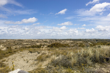 landscape with clouds