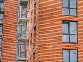Obraz premium red brick building