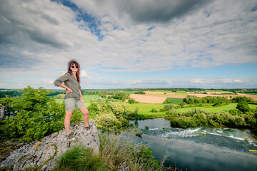 Vue sur le Doubs depuis la Chapelle Notre-Dame de la Consolation