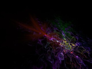 Imaginatory fractal background Image