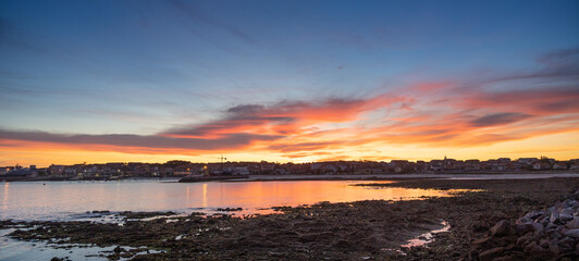 Paseo de O Carreiro en Aguiño