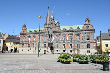 Fototapeta na wymiar Rathaus in Malmoe