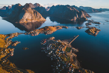 Reine Lofoten Aerial © Ralf