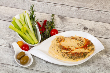 Vegan cuisine - Humus