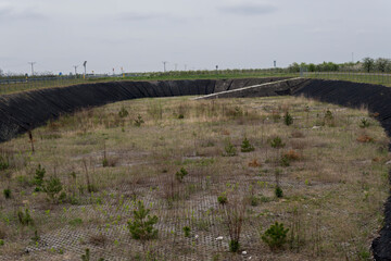 empty water reservoir