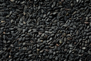 Raw Dry Organic Black Sesame Seeds