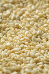 Raw Organic Dry White Sesame Seeds