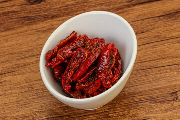 Dried tomato with olive oil