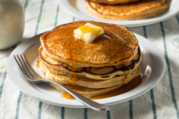 Homemade Warm Buttermilk Pancakes