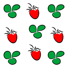 Strawberry background