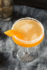 Boozy Orange Sidecar Cocktail