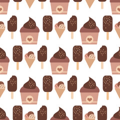 Ice cream pattern 27