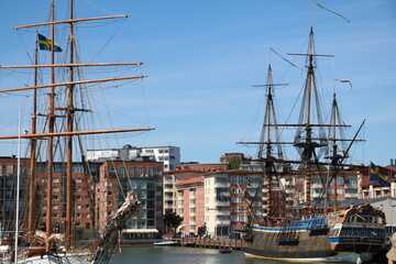 G&ouml;ta &auml;lv in Gothenburg, Sweden Scandinavia