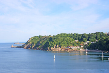 Naklejka premium Babbacombe Bay in Torquay, Devon 