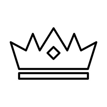 recommend clip art: royal crown of duke line style icon