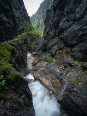 Wandern im Höllentalklamm