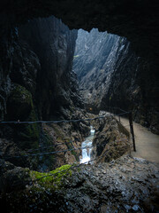 Wandern im Höllentalklamm