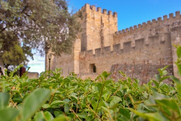 The Saint Georges Castle, Lisbon, Portugal