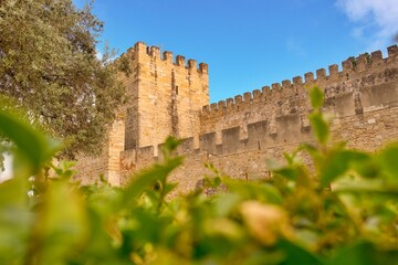 The Saint Georges Castle, Lisbon, Portugal