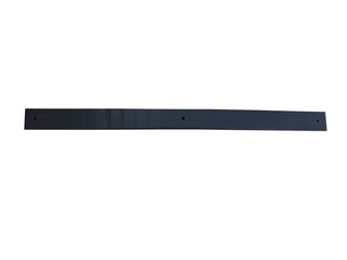 Leaf spring suspension truck isolated on white background. New spare parts auto shop.