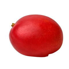 Ripe mango isolated on white background