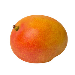 Ripe mango isolated on white background