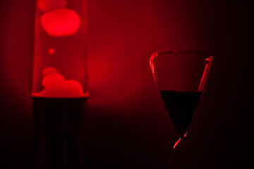 Hourglass & the Lava Lamp