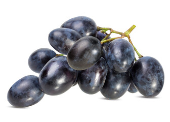 Grapes isolated on white background