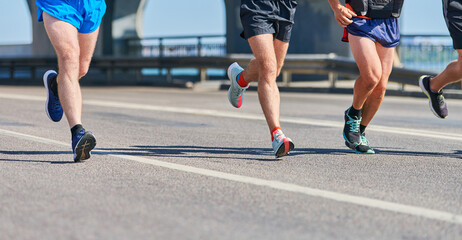 Running sport men. © TRAVELARIUM
