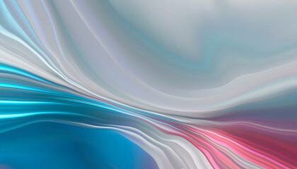 Abstract modern light background with smooth neon liquid lines. Light lines, bright background. Abstract acrylic fluid, stone cut.