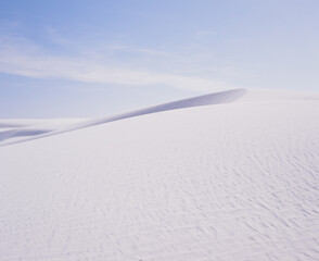 sand dunes white sands