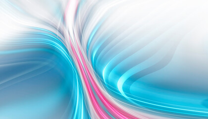 Fototapeta premium Abstract modern light background with smooth neon liquid lines. Light lines, bright background. Abstract acrylic fluid, stone cut.