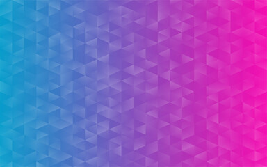 Abstract colorful gradient modern geometric background design.