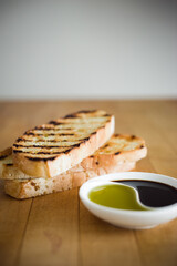 grilled bread 