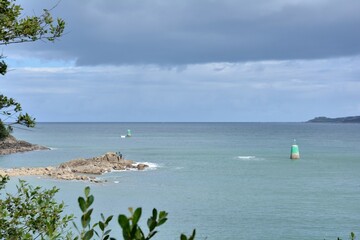 Fototapeta na wymiar Seascape of Brittany, France