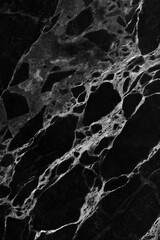 Black marble natural pattern for background, abstract natural marble black and white