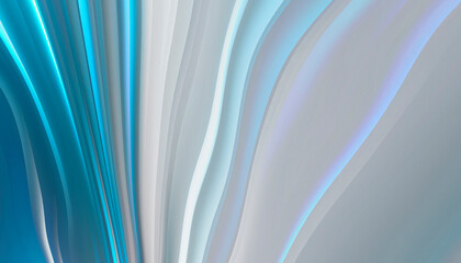 Obraz premium Abstract modern light background with smooth neon liquid lines. Light lines, bright background. Abstract acrylic fluid, stone cut.