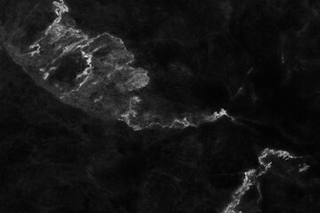 Black marble natural pattern for background, abstract natural marble black and white