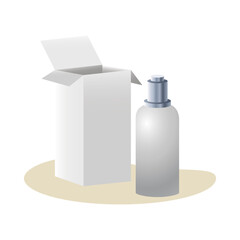 box carton packing product branding icon