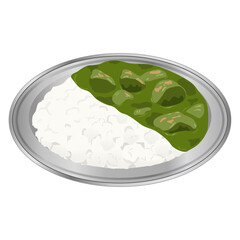 ほうれん草カレー