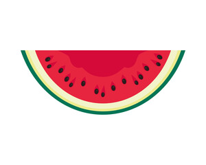 watermelon fresh fruit tropical summer icon