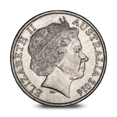 twenty Australian cents