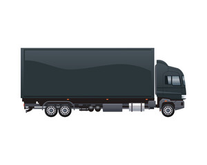 truck black branding isolated icon