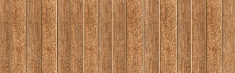 Fototapeta premium Panorama of High resolution brown wood plank texture and seamless background