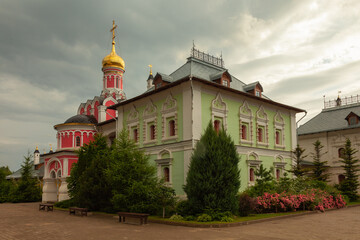 Church of the Annunciation of the Blessed Virgin Mary in the village of Pavlovskaya Sloboda. Moscow region, Russia