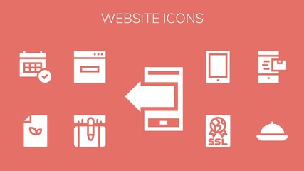 website icon set