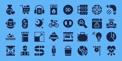 Fototapeta premium simple icon set