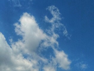 clear sky when drought comes